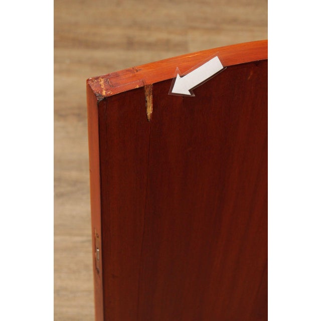 Classical Revival Walnut Ormolu Mounted Desk With Leather Top For Sale - Image 13 of 18