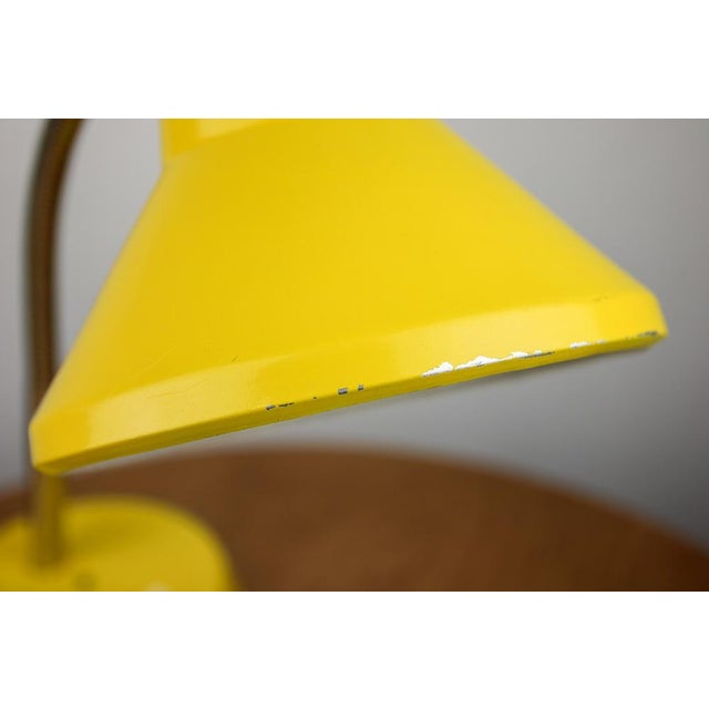 Adjustable Desk Lamps in Painted Green, Red and Yellow Metal and Chrome-Plated Spiral Arms from Tep, 1980s, Set of 3 For Sale - Image 12 of 16