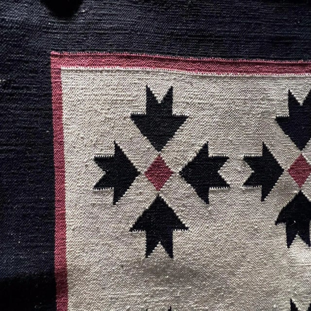 1970s Southwest Handwoven Art Wall Hanging Tapestry For Sale In San Diego - Image 6 of 8