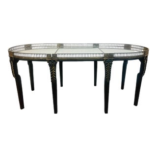 Mid 19th Century Gilt Bronze Three Piece Surtout De Table on Low Stands For Sale