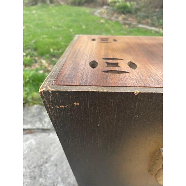 Asian Modern Chinoiserie MCM Storage Piece in the Manner of James Mont For Sale - Image 11 of 12