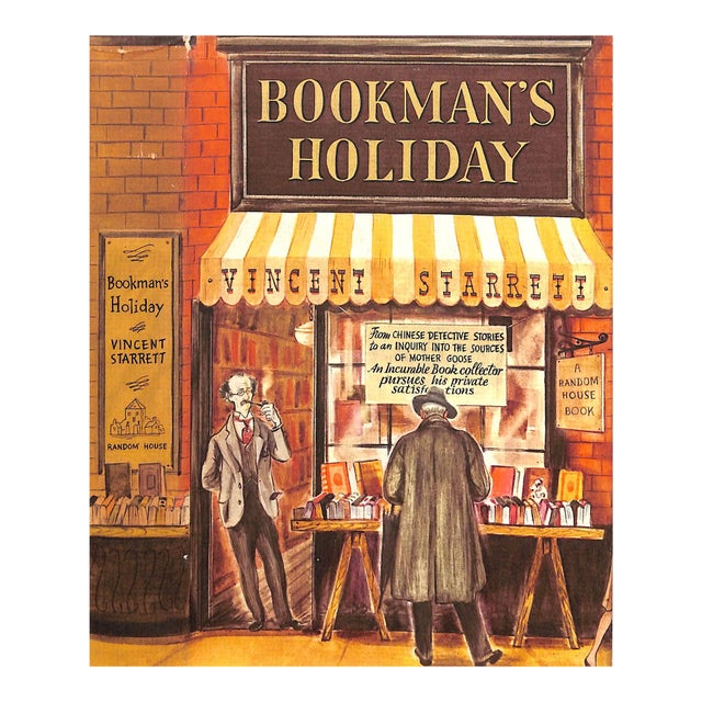 "Bookman's Holiday the Private Satisfactions of an Incurable Collector" 1942 Starrett, Vincent For Sale