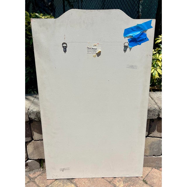 3 Piece David Marshall Signed and Numbered Hanging Wall Mirror Design, 1980s For Sale - Image 9 of 12