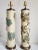 Industrial Antique Wallpaper Roller Table Lamps - A Pair For Sale - Image 3 of 7