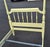 Mid 20th Century American Classical Yellow Painted Maple Twin Poster Bedframe For Sale - Image 9 of 13
