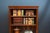 Tall and Slim Victorian Mahogany Open Bookcase, 1880 For Sale - Image 10 of 15