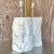 Vintage Boho Cut Marble Lamps - a Pair For Sale In West Palm - Image 6 of 6