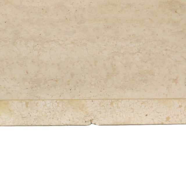 Vintage Travertine Magazine Rack, 1970s For Sale - Image 17 of 18