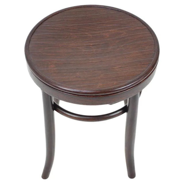 Wooden Stool from Fischel, 1910s For Sale - Image 9 of 9