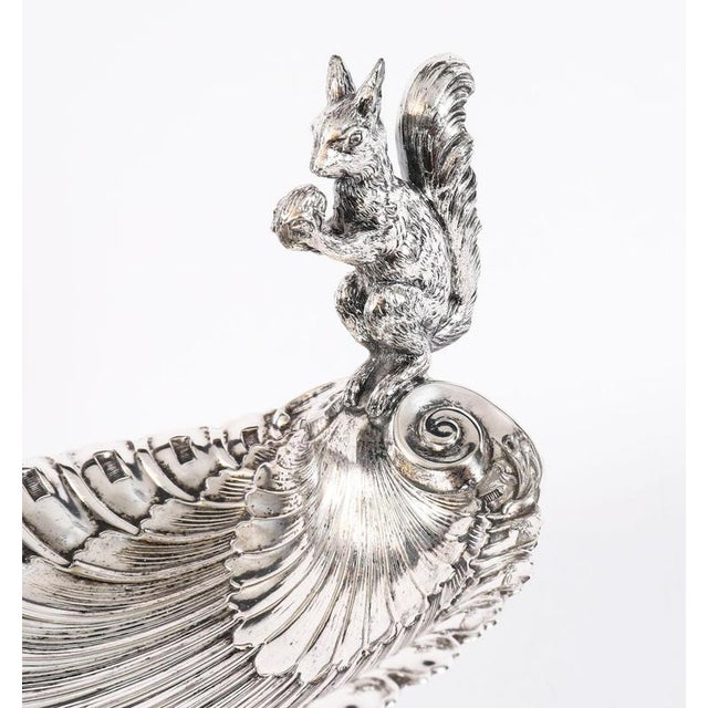 Antique Silver-Plated Squirrel Nut Dish from WMF, 19th Century For Sale - Image 6 of 14