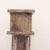 Brown Wood Building Columns Pair 1800's Architectural Salvage Antique For Sale - Image 8 of 9