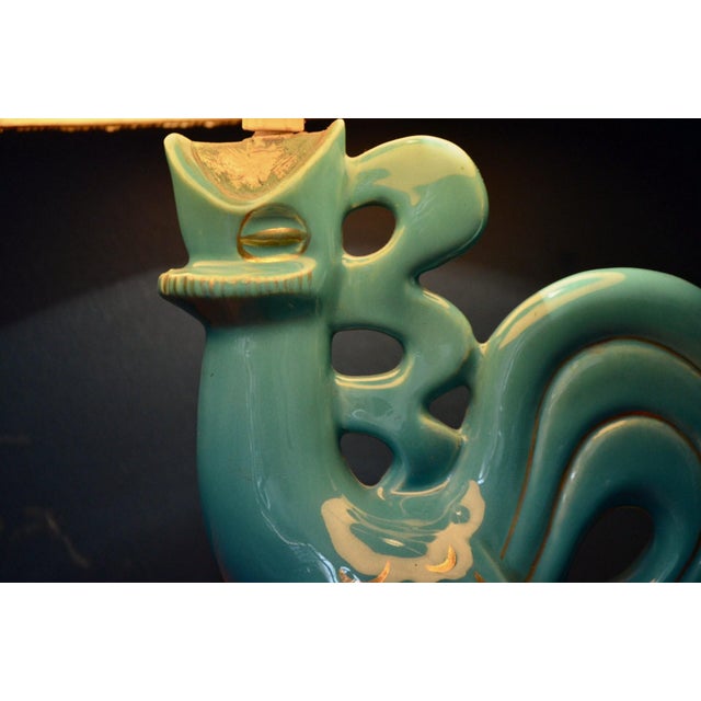 Vintage Art Deco Ceramic Table Lamp with Zoomorphic Design, 1930s For Sale - Image 13 of 16