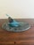 Virginia Metalcrafters Vintage English Country Iron Verdigris Garden Sundial "Grow Old Along With Me" For Sale - Image 4 of 8
