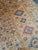 Kazak Handwoven Wool Rug with Multicolor Geometric Patterns on Beige Background For Sale - Image 9 of 15