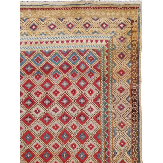 Mid-Century Modern Galerie Shabab Collection Mid-20th Century Persian Kashan Rug For Sale - Image 3 of 9