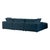 2020s Cali Navy Performance Fabric Modular 4 Piece Sectional For Sale - Image 5 of 8