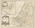 This finely engraved and hand-colored map depicts Judea, or the Holy Land, divided according to the Twelve Tribes of...