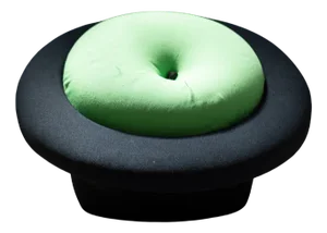Vintage Pouf in Polyurethane Foam, 1920