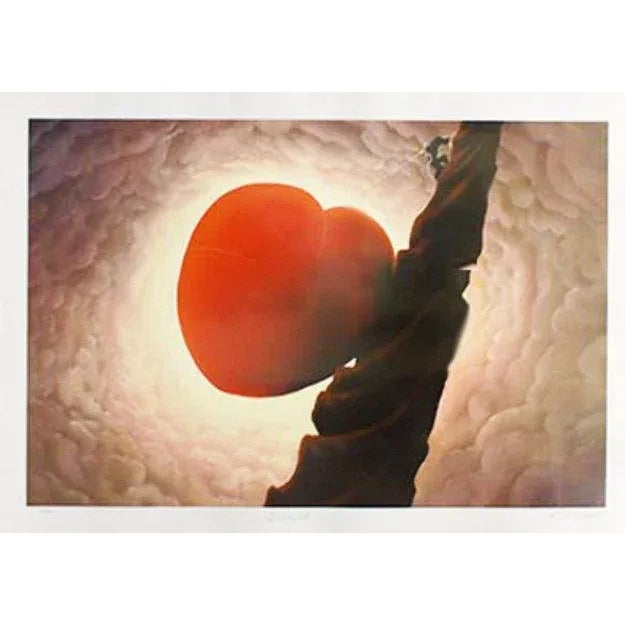 Unframed Limited Edition Serigraph Art Print on Paper. Hand signed by the artist. Paper Size: 29" x 40". Image Size: 24" x...