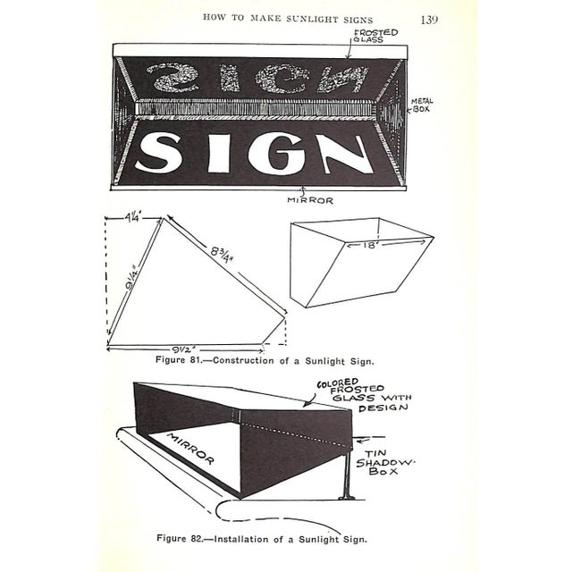 "Silk Screen Methods of Reproduction for Sign Painters" 1935 Zahn, Bert For Sale In New York - Image 6 of 12