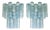 Modern Glass Sconces by Simoeng, Set of 2 For Sale