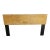 Mid Century Modern Burlwood Queen Size Headboard 6384 For Sale