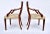 Set of Six Regency Style X Back Dining Chairs in Mahogany & Giltwood For Sale In Philadelphia - Image 6 of 13