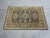 Art Deco Slate Gray Kazak Style Rug With Floral Medallions and Blue Border, 3'3" X 4'9" For Sale - Image 3 of 13