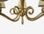Danish Modern, Chandelier, Patinated Brass, Denmark, 1950s For Sale - Image 10 of 13