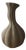 Crate & Barrel Gourdgeous Small Cream Earthenware Vase For Sale