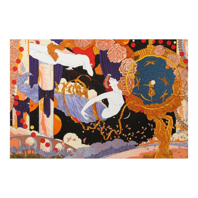 La Telarana Magica, Alvaro Barrios Screen Print For Sale