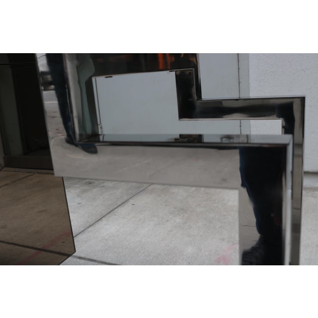 Wood Italian Modernist Long Console For Sale - Image 7 of 14