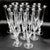 Snow Doves Crystal Champagne Flutes by Igor Carl Fabergé, France, 1982, Set of 12 For Sale - Image 16 of 18