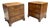 Vintage Henredon 18th Century Style Bedside Chests - A Pair For Sale