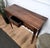 Rustic Country Italian Carved Wood Wall Console Side Table, 1960s For Sale - Image 9 of 10