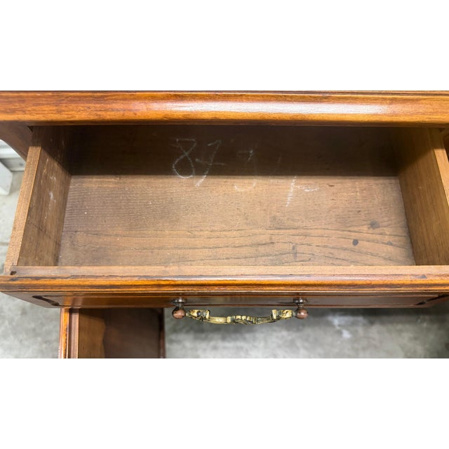 Antique Louis XV Style French Provincial Walnut Enfilade Buffet Cabinet For Sale - Image 17 of 17