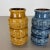 1970s German Pottery Fat Lava Vases Multi-Color by Scheurich, 1970s, Set of 3 For Sale - Image 5 of 16