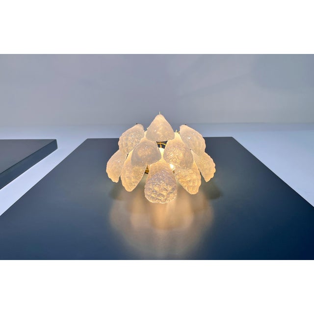 Vintage Opaline Glass Petals Drop Wall Sconces, 1990, Set of 2 For Sale - Image 14 of 18