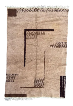 Moroccan Art Deco Rug by Da Silva-Bruhns