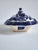 Late 19th Century Antique Staffordshire Blue Willow Serving Bowl For Sale - Image 5 of 12