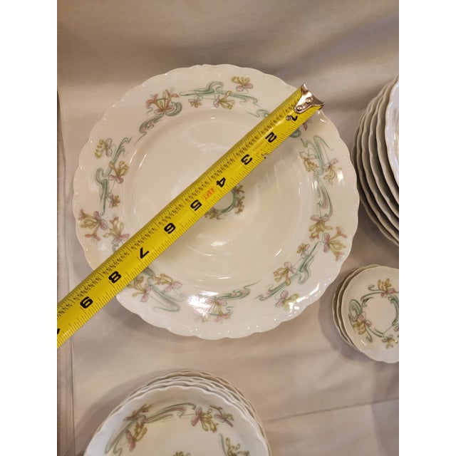 36 Piece Haviland Limoges Vintage Dessert Dish Set For Sale In Seattle - Image 6 of 12