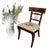 Vintage Neoclassical Needlepoint Splat-Back Chair For Sale