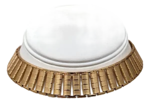 Vintage 1970s Signed Napier Goldtone Collar Necklace