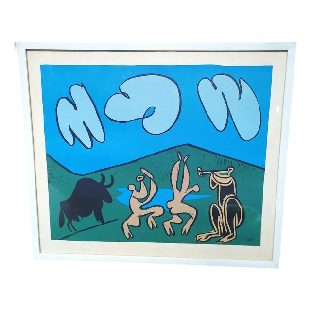 Pablo Picasso, Clouds, 1962, Lithograph, Framed For Sale