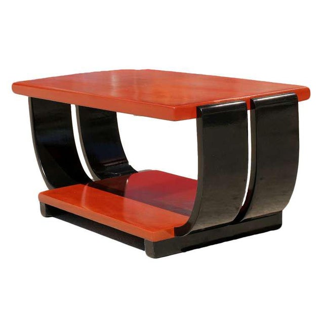 Art Deco Mahogany Coffee Table by Brown Saltman Chairish