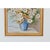 Modern French Vintage Framed Oil Painting of Daisies For Sale - Image 3 of 11