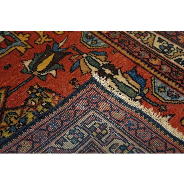 Antique Sarouk Rug 1'11'' x 2'6'' For Sale - Image 10 of 10