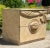 Elegant Mid Century Italian nightstand with faux marble laminate. Made in Italy. This unique stand features a graceful,...