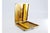 Metal Matte Silver Cigarette Case with Batalha Monastery in High Relief and Gilt Interior For Sale - Image 7 of 9