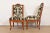 Baker Furniture French Provincial Louis XV Carved Walnut Dining Chairs, Set of Six For Sale - Image 12 of 15